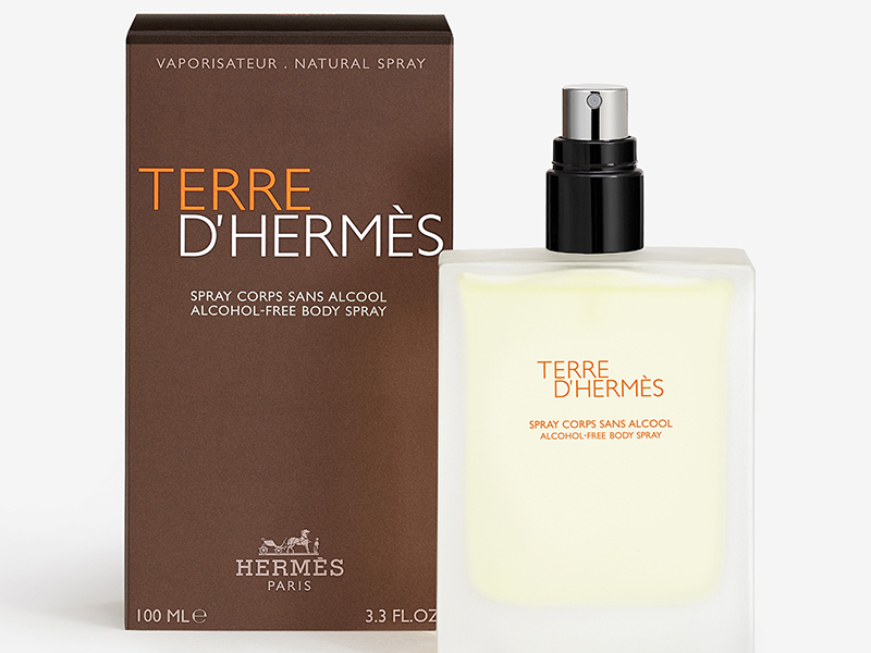 اعتنِ بنفسك مع رذاذTerre d’Hermes  المعطر للجسم الجديد